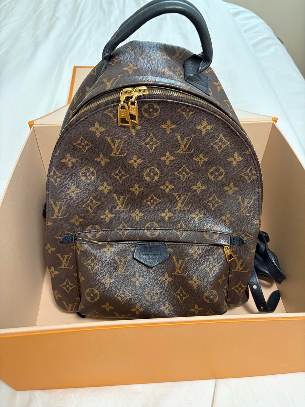 Louis Vuitton Brown Monogram Canvas Backpack